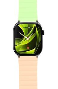 Mobile Origin magnetinė apyrankė laikrodžiui II, rožinės spalvos/šviesiai žalios spalvos - Apple Watch 49mm/46mm/45mm/44mm - Image 10