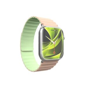 Mobile Origin magnetinė apyrankė laikrodžiui II, rožinės spalvos/šviesiai žalios spalvos - Apple Watch 49mm/46mm/45mm/44mm - Image 11