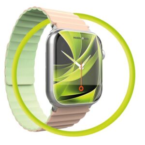 Mobile Origin magnetinė apyrankė laikrodžiui II, rožinės spalvos/šviesiai žalios spalvos - Apple Watch 49mm/46mm/45mm/44mm - Image 4