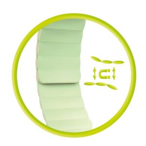 Mobile Origin magnetinė apyrankė laikrodžiui II, rožinės spalvos/šviesiai žalios spalvos - Apple Watch 49mm/46mm/45mm/44mm - Image 15