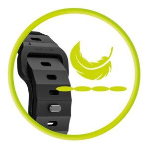 Mobile Origin apyrankė III, juodos spalvos - Apple Watch 49mm/46mm/45mm/44mm - Image 12