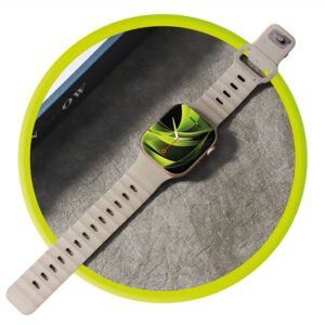 Mobile Origin apyrankė III, light beige - Apple Watch 49mm/46mm/45mm/44mm - Image 2