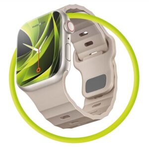 Mobile Origin apyrankė III, light beige - Apple Watch 49mm/46mm/45mm/44mm - Image 3