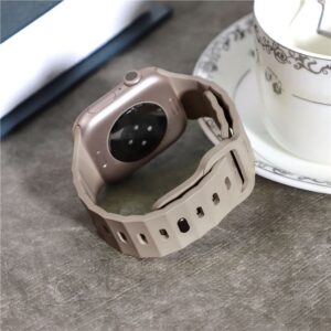 Mobile Origin apyrankė III, light beige - Apple Watch 49mm/46mm/45mm/44mm - Image 8