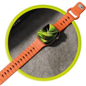 Mobile Origin apyrankė III, oranžinės spalvos - Apple Watch 49mm/46mm/45mm/44mm - Image 3