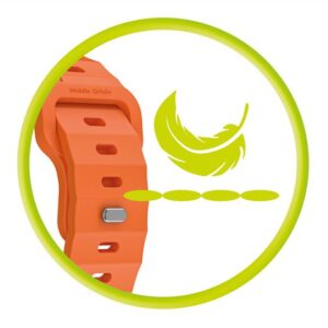 Mobile Origin apyrankė III, oranžinės spalvos - Apple Watch 49mm/46mm/45mm/44mm - Image 14