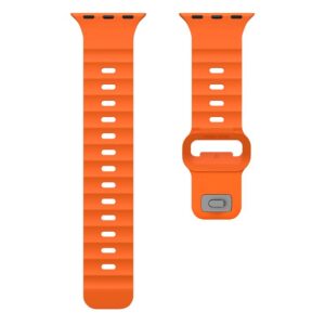 Mobile Origin apyrankė III, oranžinės spalvos - Apple Watch 49mm/46mm/45mm/44mm - Image 8