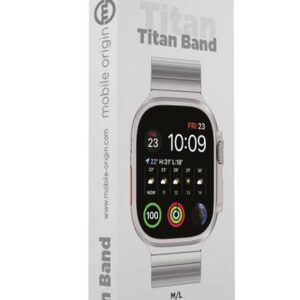 Mobile Origin Watch Titanium Band, juodos spalvos - Apple Watch 49mm/46mm/45mm/44mm - Image 17