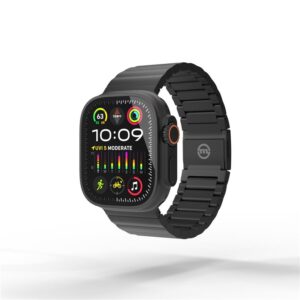 Mobile Origin Watch Titanium Band, juodos spalvos - Apple Watch 49mm/46mm/45mm/44mm - Image 9