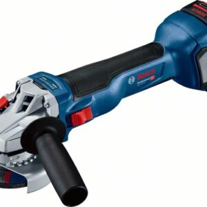 BOSCH KAMPINIS ŠLIFUOKLIS 18V 125mm GWS 18V-10 2x5,0Ah LB …