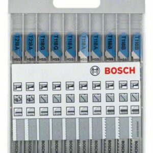 BOSCH PJŪKLELIS T METALUI RINKINYS 10vnt - Image 1