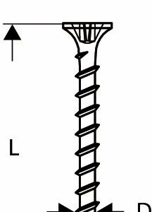 BOSCH MEDŽIO VARŽTAI JUOSTOJE 3,9x25mm 1000vnt.