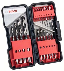 BOSCH METALO GRĄŽTŲ RINKINYS HSS POINTTEQ 18 vnt.