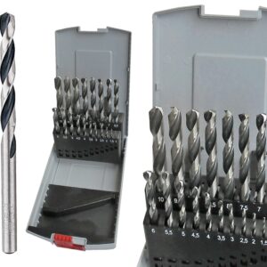 BOSCH Metalo grąžtas HSS POINTTEQ 19 vnt. rinkinys