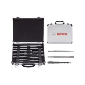 BOSCH SDS+ grąžtų rinkinys, 11 vnt. LAGAMINAS