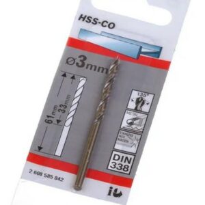 BOSCH METALO GRĄŽTAS HSS-Co 4,1/43mm /1vnt.