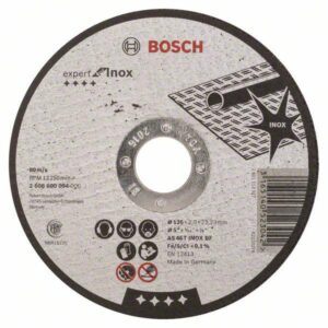 BOSCH PJOVIMO DISKAS METALUI 125mm x 2,0mm x 22mm EXPERT FOR INOX