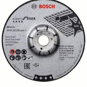 BOSCH ŠLIFAVIMO DISKAS 76mm EXPERT FOR INOX