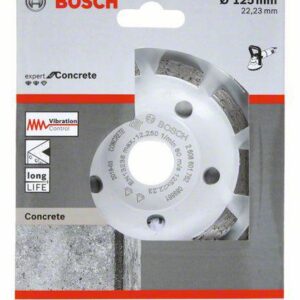 BOSCH DEIMANTINIS DISKAS BETONO ŠLIFAVIMUI EFC LONG LIFE 125mm @ - Image 1