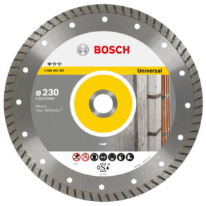 BOSCH DEIMANTINIS DISKAS 125x22 TURBO UNIV