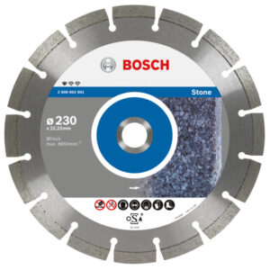 BOSCH DEIMANTINIS DISKAS 230x22 SEGMENTINIS AKMENIUI