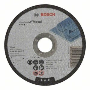 BOSCH PJOVIMO DISKAS METALUI 125mm x 2,5mm x 22mm STANDARD FOR METAL