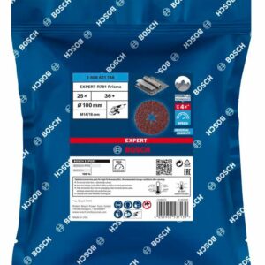 BOSCH FIBRA DISKAS EXPERT PRISMA XL R781 100 gr. 36 /5 vnt.