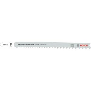 BOSCH PJŪKLELIS T PRO MULTI MATERIAL THICK AND THIN T345XF 132 mm / 2 vnt.
