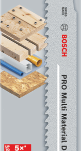 BOSCH PJŪKLELIS S PRO S1110VF 1,6 x 22 x 225mm /2vnt.