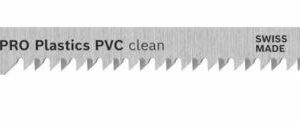 BOSCH PJŪKLELIS T PRO PLASTICS PVC CLEAN T102H 100 mm /2vnt.