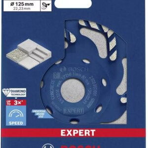 BOSCH DEIMANTINIS ŠLIFAVIMO DISKAS BETONUI EXPERT 125x4.5 - Image 1
