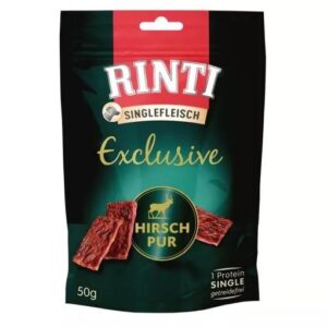 RINTI Singlefleisch Exclusive Deer - skanėstas šuniui - 50g