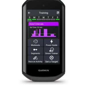 Garmin Edge 1050 dviračių navigacija