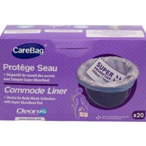 Sundo Carebag Higienos maišeliai tualeto kėdei 20 vnt.