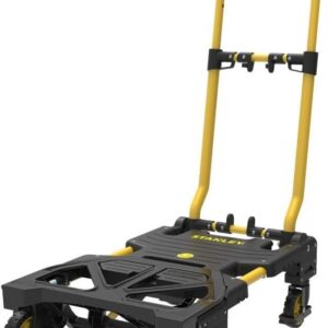 Stanley sulankstomas transportavimo vežimėlis iki 70/137 KG Geltonas, juodas - Image 2