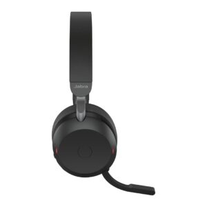 Jabra Evolve2 75 Laisvų rankų įranga Vielinis ir Bevielis Su lankeliu Biuras / skambučių centras C tipo USB Bluetooth Juoda - Image 2