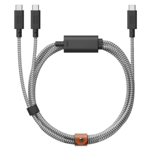Native Union Belt kabelis (USB-C - USB-C) 2m, zebra