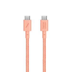 Native Union Belt kabelis (USB-C - USB-C) 1,2m, apricot - Image 2