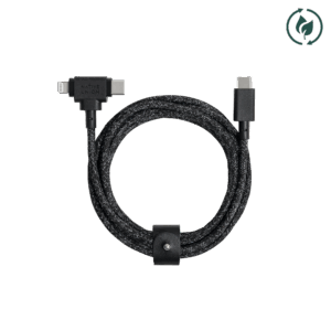 Native Union Belt Universal kabelis (USB-C – Lighting/USB-C) 1.5m, cosmos - Image 7
