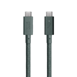 Native Union Belt kabelis Pro (USB-C - USB-C) 2,4m, žalios spalvos - Image 2
