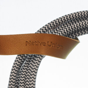 Native Union Belt kabelis XL (USB-C - USB-C) 3m, zebra - Image 2