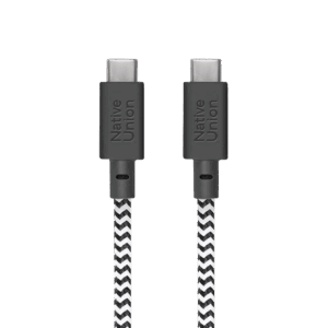 Native Union Belt kabelis XL (USB-C - USB-C) 3m, zebra - Image 3