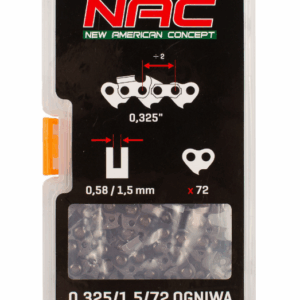 NAC PJOVIMO GRANDINĖ 18" 72/325"/1,5 SPS01-45, 02-45,YD45/45,TT-CS5200