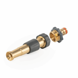 BRADAS REGULIUOJAMAS ŽALVARINIS ANTGALIS, VIDINIS SRIEGIS 3/4" SU JUNGTIMI PRIE ČIAUPO, IŠORINIS SRIEGIS 3/4" 12,5cm BRASS SOFT