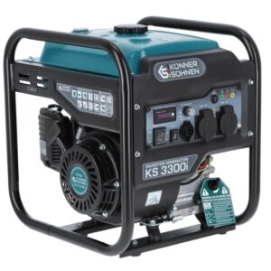 Benzininis inverterinis generatorius Könner  amp Söhnen KS 3300i, 3kW 230V - Image 3