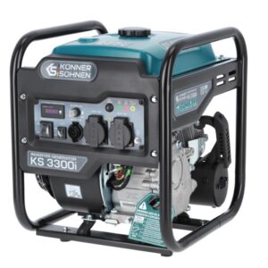 Benzininis inverterinis generatorius Könner  amp Söhnen KS 3300i, 3kW 230V