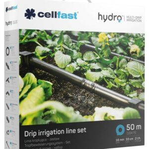 CELLFAST LAŠELINIO LAISTYMO LINIJA HYDRO-ZESTAW 5/8" (16mm) 50m