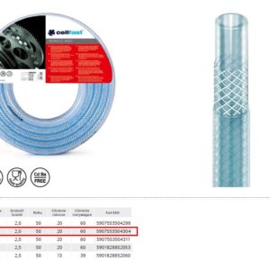 CELLFAST TECHNINĖ SUSTIPRINTA ŽARNA 8x2,0x50m