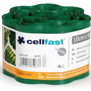CELLFAST VEJOS KRAŠTŲ APVADAS 10 cm * 9 m TAMSIAI ŽALIA