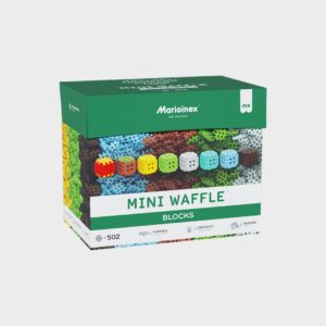 „Marioinex Mini Waffle“ konstruktoriaus kaladėlės, 502 elementų